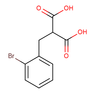 <(2-bromophenyl)methyl>propanedicarboxylic acid