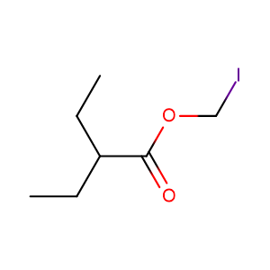 Butanoic acid, 2-ethyl-, iodomethyl ester
