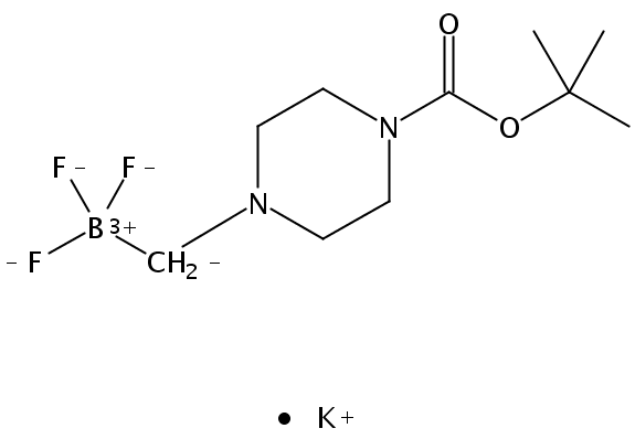 [(4-叔丁氧羰基哌嗪)甲基]三氟硼酸鉀,potassium,trifluoro-[[4-[(2-methylpropan-2-yl)oxycarbonyl]piperazin-1-yl]methyl]boranuide