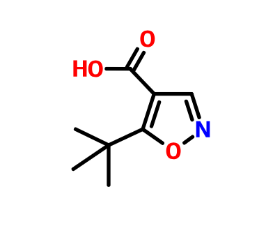 5-叔丁基-异恶唑-4-羧酸,5-tert-Butyl-isoxazole-4-carboxylic acid