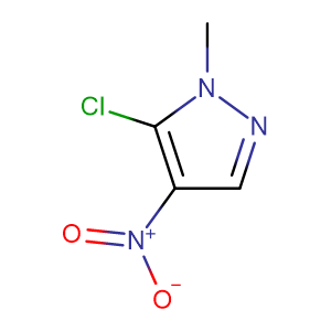 5-氯-1-甲基-4-硝基吡唑,5-chloro-1-Methyl-4-nitro-1H-pyrazole