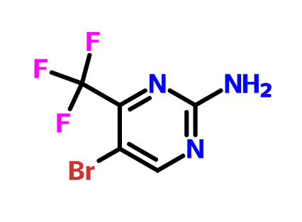 2-氨基-5-溴-4-三氟甲基嘧啶,5-broMo-4-(trifluoroMethyl)pyriMidin-2-aMine