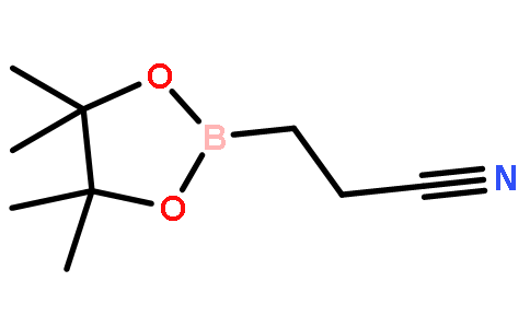 3-(4,4,5,5-四甲基-1,3,2-二噁硼烷-2-基)丙腈,3-(4,4,5,5-Tetramethyl-1,3,2-dioxaborolan-2-yl)propanenitrile