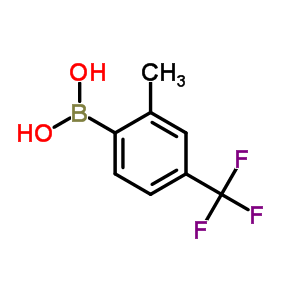 2-甲基-4-三氟甲基苯硼酸,2-Methyl-4-(trifluoromethyl)phenylboronic acid