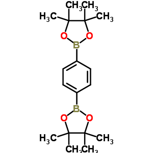 1,4-亚苯基二硼酸频哪醇二酯,4,4,5,5-tetramethyl-2-[4-(4,4,5,5-tetramethyl-1,3,2-dioxaborolan-2-yl)phenyl]-1,3,2-dioxaborolane