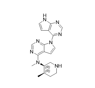 托法替尼杂质34,N-methyl-N-((3R,4R)-4-methylpiperidin-3-yl)-7H-[4,7'-bipyrrolo[2,3-d]pyrimidin]-4'-amine hydrochloride