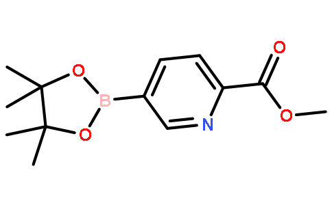 2-甲酸甲酯吡啶-5-硼酸酯,methyl 5-(4,4,5,5-tetramethyl-1,3,2-dioxaborolan-2-yl)pyridine-2-carboxylate