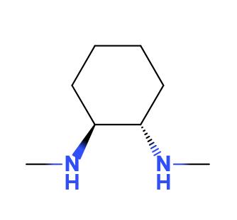 反式-N,N'-二甲基-1,2-环己二胺,trans-N,N'-dimethylcyclohexane-1,2-diamine