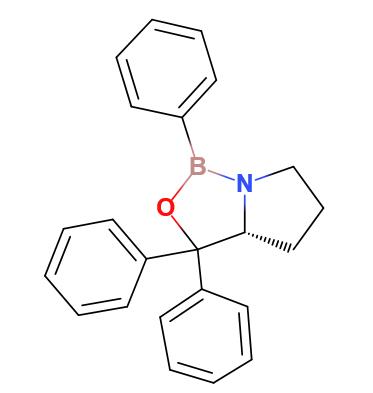 (R)-2-苯基-CBS-恶唑硼烷,(R)-tetrahydro-1-phenyl-3,3-diphenyl-1H,3H-pyrrolo(1,2-c)(1,3,2)oxazaborolidine