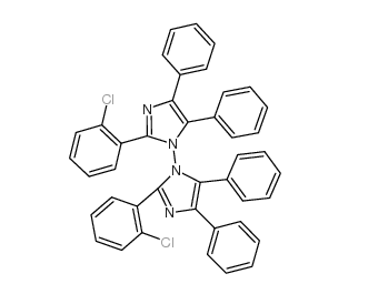 邻氯代六芳基双咪唑,2-(2-chlorophenyl)-1-[2-(2-chlorophenyl)-4,5-diphenylimidazol-1-yl]-4,5-diphenylimidazole