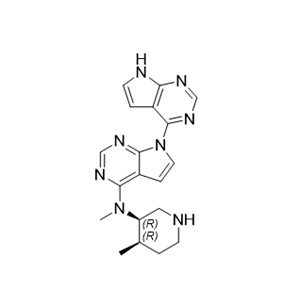 托法替尼杂质34,N-methyl-N-((3R,4R)-4-methylpiperidin-3-yl)-7H-[4,7