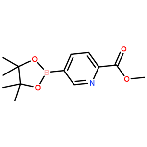 2-甲酸甲酯吡啶-5-硼酸酯,methyl 5-(4,4,5,5-tetramethyl-1,3,2-dioxaborolan-2-yl)pyridine-2-carboxylate