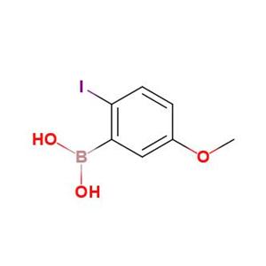 2-碘-5-甲氧基苯硼酸,(2-Iodo-5-methoxyphenyl)boronic acid