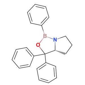 (R)-2-苯基-CBS-恶唑硼烷,(R)-tetrahydro-1-phenyl-3,3-diphenyl-1H,3H-pyrrolo(1,2-c)(1,3,2)oxazaborolidine