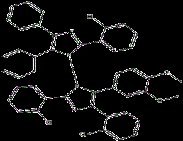 2,2’,4-三(2-氯苯基)-5-(3,4-二甲氧基苯基)-4’5’-二苯基-1,1’-二咪唑