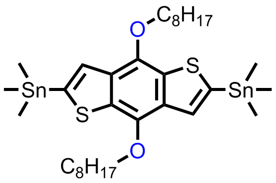 M7002,2,6-bis(trimethyltin)-4,8- bis(octyloxyl)benzo[1,2-b;4,5-b’]dithiophene