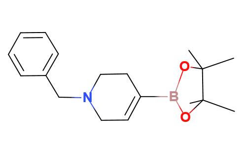 1-苄基-1,2,3,6-四氢吡啶-4-硼酸频哪醇酯,1-Benzyl-4-(4,4,5,5-tetramethyl-1,3,2-dioxaborolan-2-yl)-1,2,3,6-tetrahydropyridine