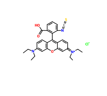 罗丹明B异硫氰酸酯,RHODAMINE B ISOTHIOCYANATE