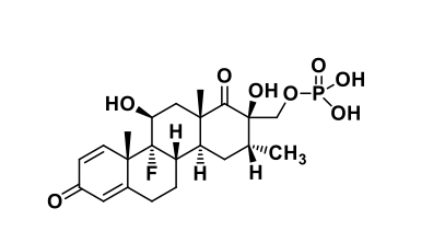 地塞米松磷酸钠杂质EP  F,((2R,3R,4aS,4bS,10aS,10bR,11S,12aS)-10b-fluoro-2,11-dihydroxy-3,10a,12a-trimethyl-1,8-dioxo-1,2,3,4,4a,4b,5,6,8,10a,10b,11,12,12a-tetradecahydrochrysen-2-yl)methyl dihydrogen phosphate