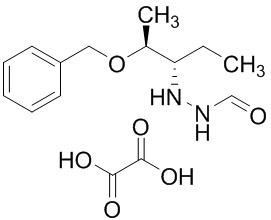 N'-((2S,3S)-2-(芐氧基)戊-3-基)甲酰肼草酸鹽,N'-((2S,3S)-2-(Benzyloxy)pentan-3-yl)formohydrazide oxalate