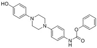 [4-[4-(4-羟基苯基)-1-哌嗪基]苯基]氨基甲酸苯酯,Posaconazole Diastereoisomer 3 (S,R,R,R)