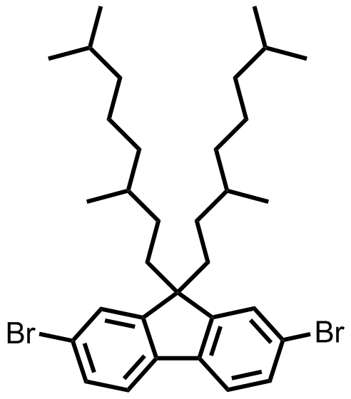 M8032,9,9-bis-(3,7-dimethyloctyl)-2,7-dibromofluorene