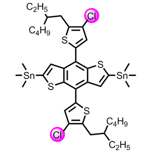 M7020,(4,8-bis(4-chloro-5-(2-ethylhexyl)thiophen-2-yl)benzo[1,2-b:4,5-b