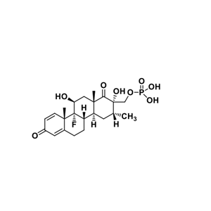 地塞米松磷酸钠杂质EP C,((3R,4aS,4bS,10aS,10bR,11S,12aS)-10b-fluoro-1,11-dihydroxy-3,10a,12a-trimethyl-2,8-dioxo-1,2,3,4,4a,4b,5,6,8,10a,10b,11,12,12a-tetradecahydrochrysen-1-yl)methyl dihydrogen phosphate