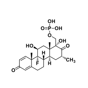 地塞米松磷酸钠杂质EP  D,((3S,4aS,4bS,10aS,10bR,11S,12aS)-10b-fluoro-1,11-dihydroxy-3,10a,12a-trimethyl-2,8-dioxo-1,2,3,4,4a,4b,5,6,8,10a,10b,11,12,12a-tetradecahydrochrysen-1-yl)methyl dihydrogen phosphate