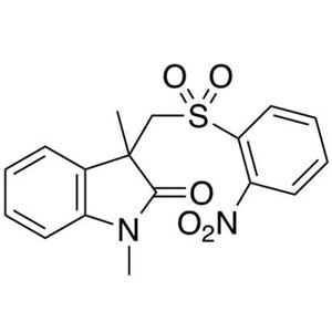 1,3-二甲基-3-(((2-硝基苯基)磺酰基)甲基)吲哚啉-2-酮