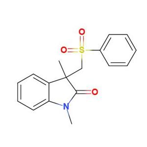 1,3-二甲基-3-((苯磺酰基)甲基)吲哚啉-2-酮