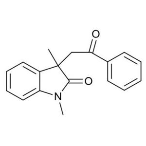1,3-二甲基-3-(1-萘甲基)吲哚-2-酮