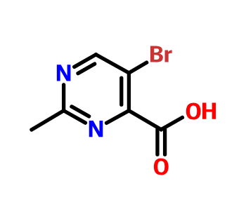 2-甲基-5-溴嘧啶-4-羧酸,5-BroMo-2-Methyl-pyriMidine-4-carboxylic acid