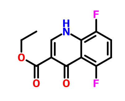 5,8-二氟-4-氧代-1,4-二氢-3-喹啉羧酸乙酯,5,8-Difluoro-4-oxo-1,4-dihydro-quinoline-3-carboxylic acid ethyl ester