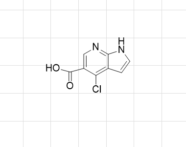 4-氯-1H-吡咯并[2,3-b]吡啶-5-甲酸,4-chloro-1H-pyrrolo[2,3-b]pyridine-5-carboxylic acid