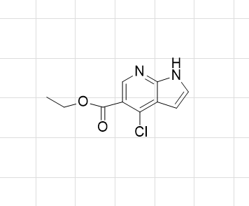 4-氯-1H-吡咯并[2,3-b]吡啶-5-羧酸乙酯,ethyl 4-chloro-1H-pyrrolo[2,3-b]pyridine-5-carboxylate