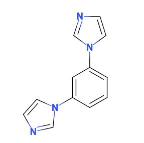 1,3-双(1H-咪唑-1-基)苯,1,3-bis(1H-imidazol-1-yl)benzene