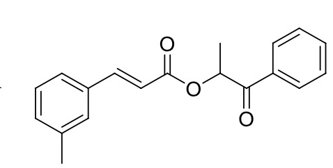 1-oxo-1-phenylpropan-2-yl (E)-3-(m-tolyl)acrylate,1-oxo-1-phenylpropan-2-yl (E)-3-(m-tolyl)acrylate
