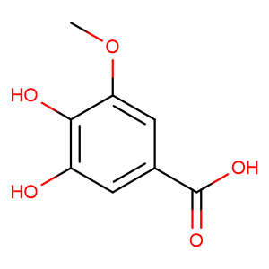 3,4-二羟基-5-甲氧基苯甲酸