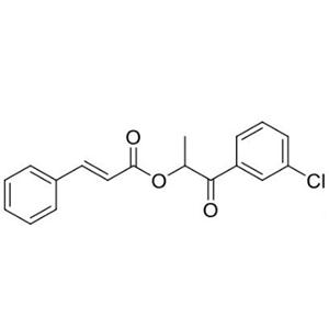 1-(3-chlorophenyl)-1-oxopropan-2-yl cinnamate