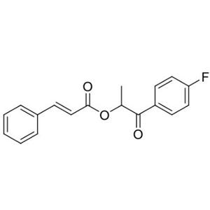 1-(4-fluorophenyl)-1-oxopropan-2-yl cinnamate