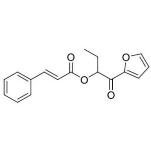 1-(furan-2-yl)-1-oxobutan-2-yl cinnamate
