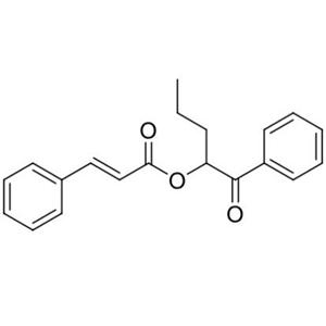 1-oxo-1-phenylpentan-2-yl cinnamate,1-oxo-1-phenylpentan-2-yl cinnamate