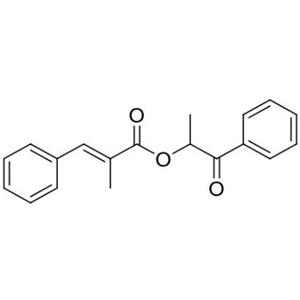 1-oxo-1-phenylpropan-2-yl (E)-2-methyl-3-phenylacrylate,1-oxo-1-phenylpropan-2-yl (E)-2-methyl-3-phenylacrylate