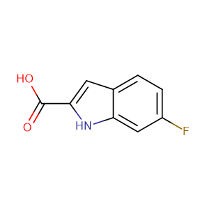 6-氟吲哚-2-羧酸