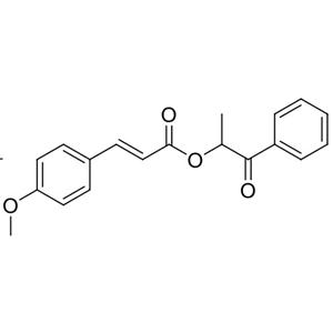 1-oxo-1-phenylpropan-2-yl (E)-3-(4-methoxyphenyl)acrylate