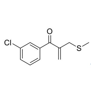 1-间氯苯基-2-甲基硫甲基丙-2-烯-1-酮