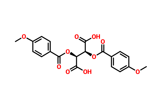 D-(+)-二对甲氧基苯甲酰酒石酸,Di-p-anisoyl-D-tartaric acid