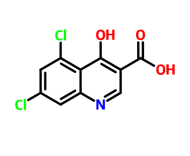 5,7-二氯-4-羟基喹啉-3-羧酸,5,7-DICHLORO-4-HYDROXYQUINOLINE-3-CARBOXYLIC ACID