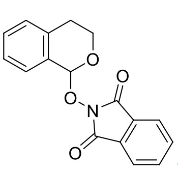 2-(isochroman-1-yloxy)isoindoline-1,3-dione,2-(isochroman-1-yloxy)isoindoline-1,3-dione